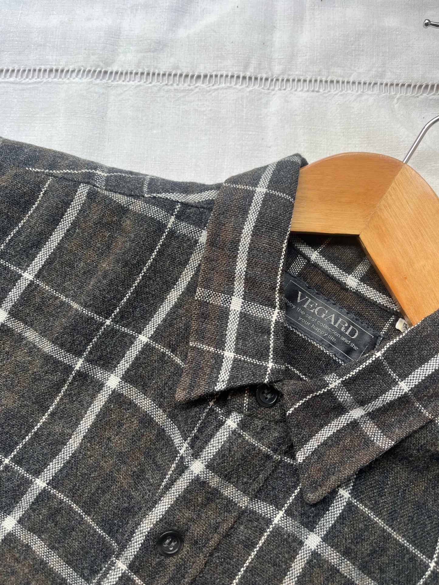 Wool Check Shirt / 10