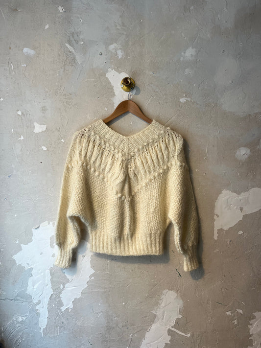 Mohair Bobble crop Jumper / 10