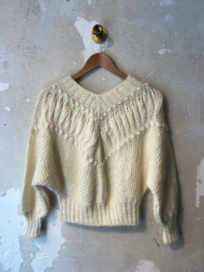 Mohair Bobble crop Jumper / 10