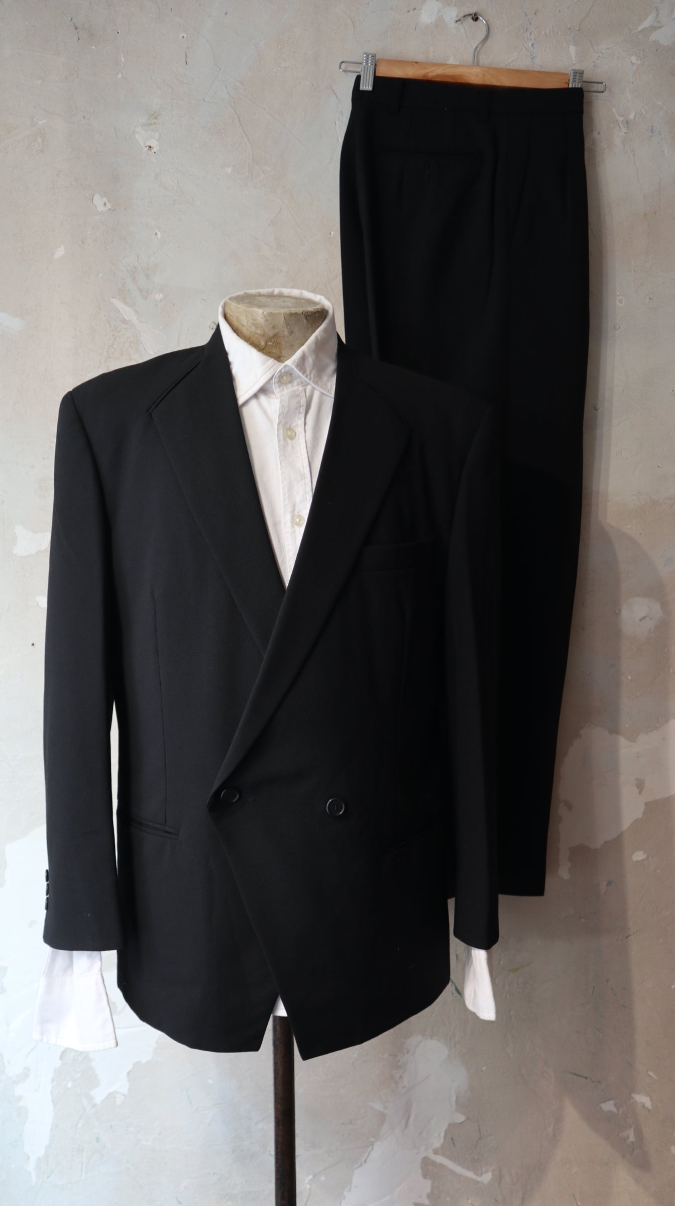 Issey Miyake Black Suit / S