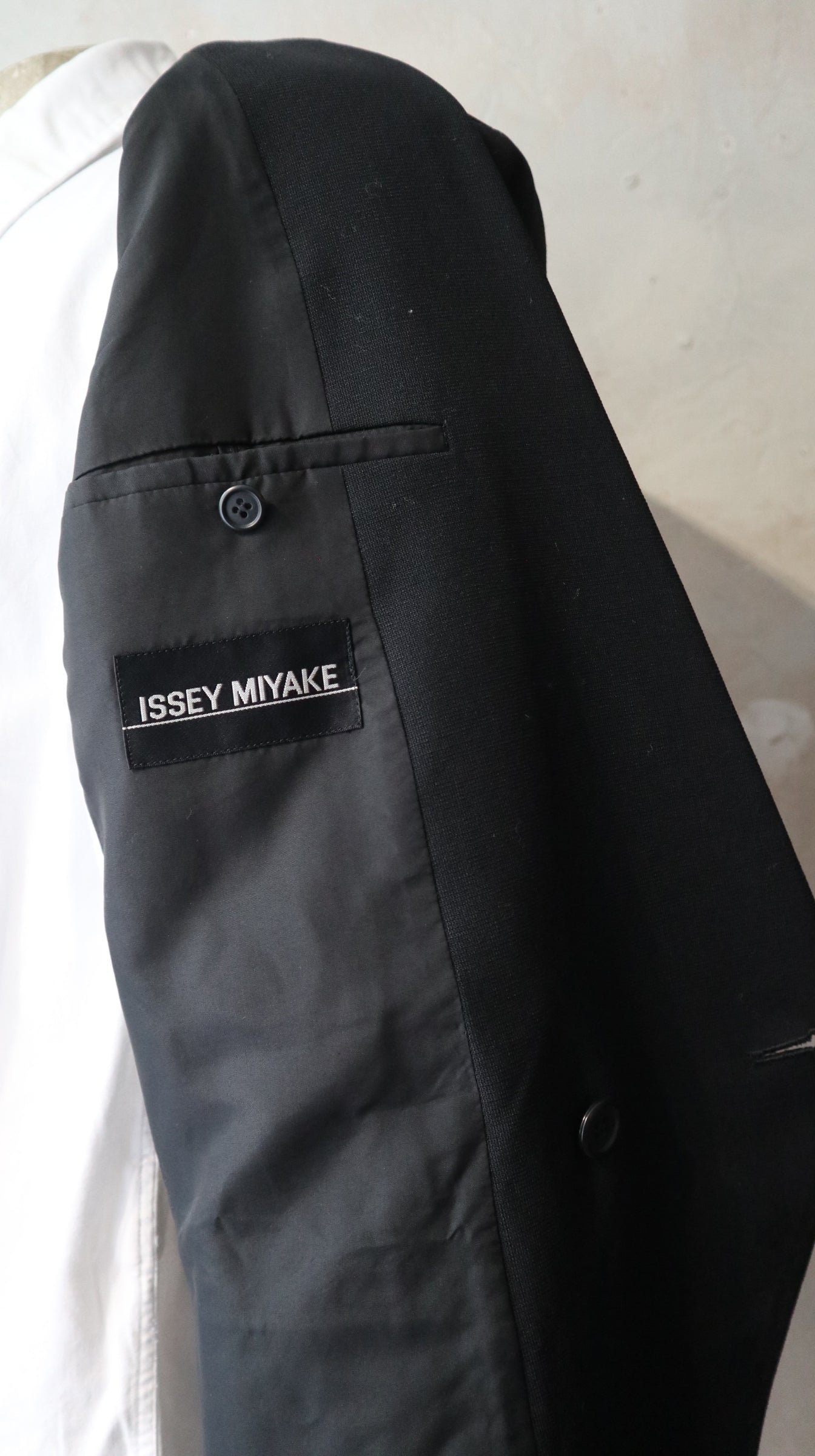 Issey Miyake Black Suit / S